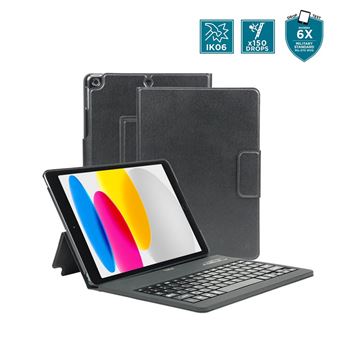 KBCASE Coque Clavier pour iPad 10Ème Génération, AZERTY Français