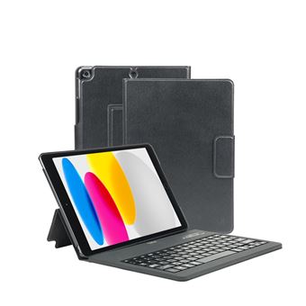 Coque de Protection avec Clavier Bluetooth français iPad 11'' (A16) 2025 11th gen iPad 10.9'' 10th gen 2022, Housse Clavier AZERTY pour iPad A3354 / A3355 / A3356 / A2696 / A2757 / A2777 Noir MOBILIS - 1