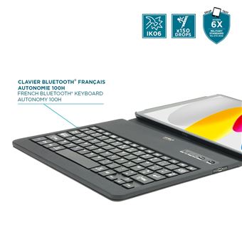 Inateck Coque Clavier pour iPad 11e/10e Gén, pour iPad 10e (10,9)/ 11e