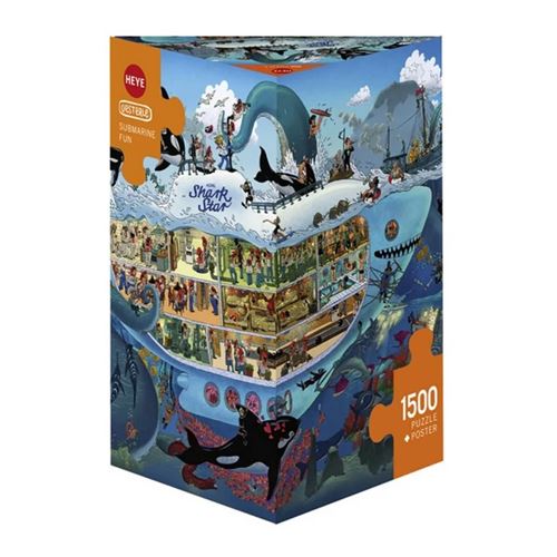 Puzzle 1500 Pièces :  Submarine Fun Heye