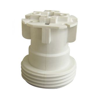 Douille test E27 TIBELEC, plastique, beige 100 W - 1