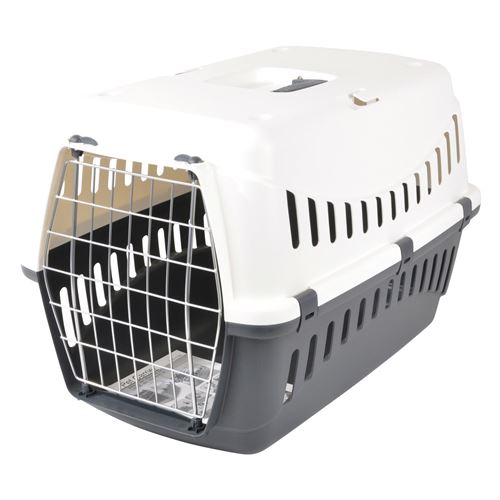 Meilleurs prix pour Love Story - Cage de transport CHEESTER - Blanc et gris anthracite - Cheester