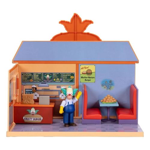 Jakks Pacific Figurine Playset Les Simpson Krusty Burger - Image 2