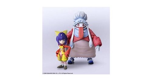 Final fantasy ix - figurines bring arts eiko carol & quina quen 9 - 14 cm