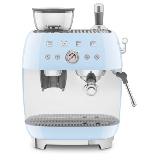 Machine à café expresso combiné Smeg EGF03PBEU 1650 W Bleu pastel