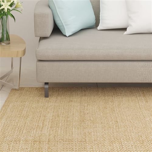 vidaXL Tapis Sisal naturel 80x100 cm