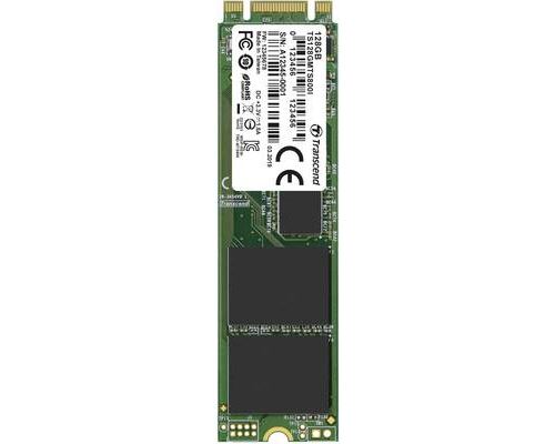 SSD interne NVMe/PCIe M.2 Transcend MTS800I 128 GB SATA 6 Gb/s TS128GMTS800I