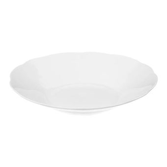 Secret de Gourmet - Saladier en Porcelaine "Alma" 22cm Blanc - 1