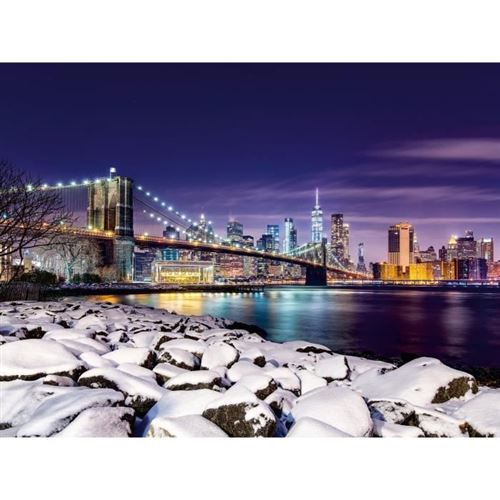 Ravensburger-Puzzle 1500 Pieces-New York En Hiver-Adultes & Enfants Des 14 Ans-Puzzle De Qualité Supérieure 80X60Cm-12000734