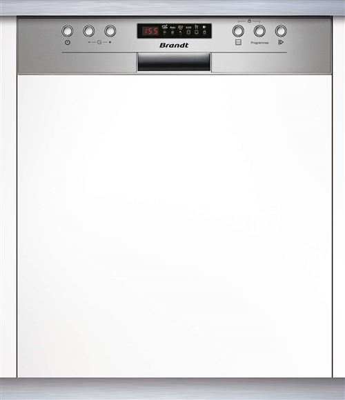 Lave vaisselle encastrable 60 cm BRANDT BDB424DX