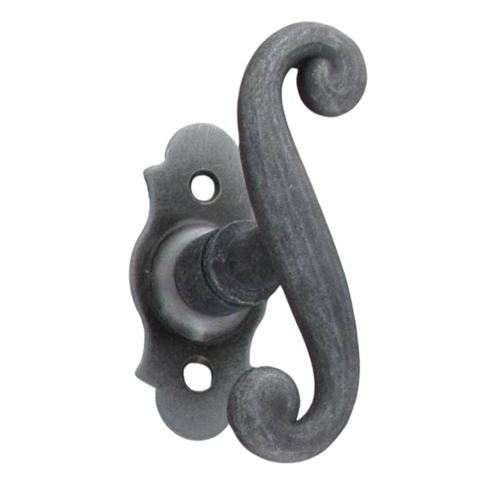 Bouton de fenêtre COQ vieil argent