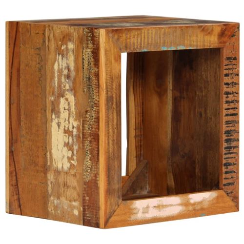 VIDAXL - Tabouret - Bois de récupération - 40x30x40 cm - Image 2