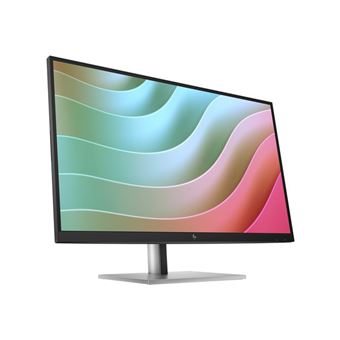 HP E27k G5 - E-Series - écran LED - 27" - 3840 x 2160 4K UHD (2160p) @ 60 Hz - IPS - 350 cd/m² - 1000:1 - 5 ms - HDMI, DisplayPort, USB-C - haut-parleurs - tête noire, noir et argent (support) - avec 5 ans de support matériel HP sur site le jour ouvra