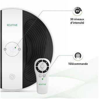 Stimulateur circulatoire Revitive Pro Santé Noir