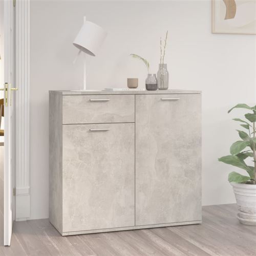 Vidaxl Gris Buffet - Béton - Image 3