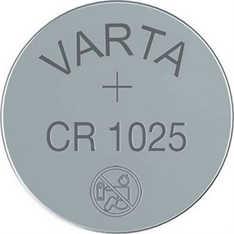 Varta LITHIUM Coin CR1025 Bli 1 Pile bouton CR 1025 lithium 25 mAh 3 V -  Équipements électriques - Achat & prix