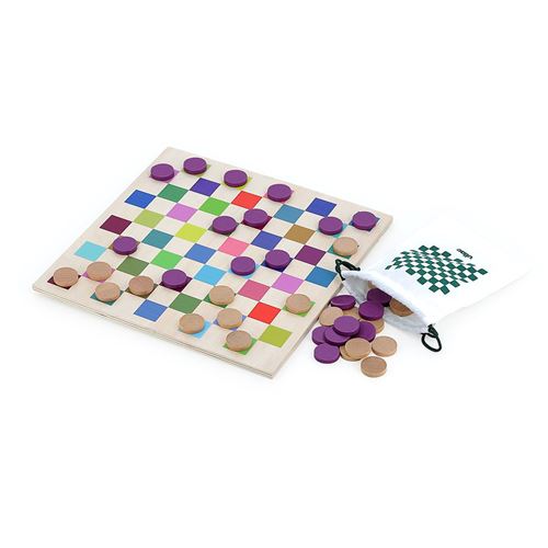 Non Communiqué Multicolore Jeu De Dames Vilac