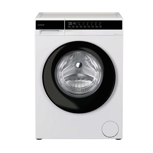 Lave-Linge Hublot Candy Ey 27Sb7-S 7 Kg 1200 Tr/Min Noir Et Blanc