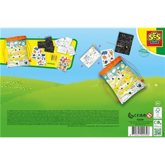 Realjoy – Lot De 6 Livres D’Autocollants Réutilisables – Activité De Voyage Portable – 2 à 6 Ans