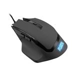 Sharkoon SHARK Force - Souris - optique - 6 boutons - filaire - USB - noir - Pour la vente au détail