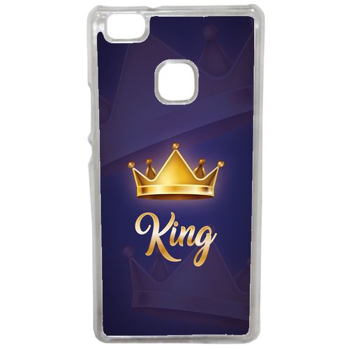 Coque King Fond Bleu Compatible Huawei Mate 9 Lite Transparent