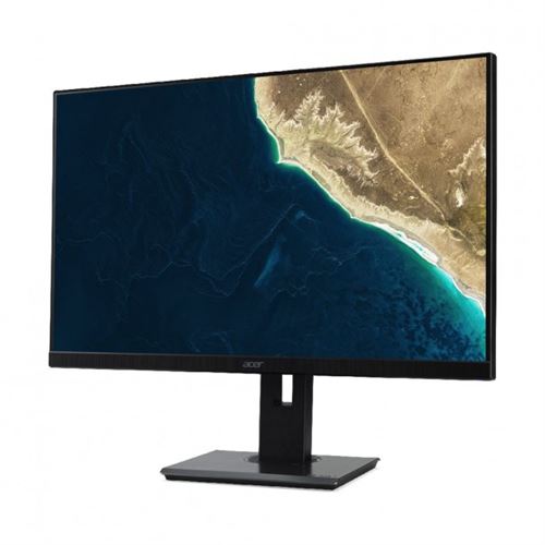 Acer B247Y - LED-monitor - 23.8 - 1920 x 1080 Full HD (1080p) - IPS - 250 cd/m² - 4 ms - HDMI, VGA, DisplayPort - luidsprekers - zwart