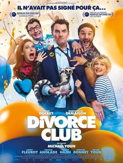 Divorce Club - 2020 - Michaël Youn, Audrey Fleurot - 40x60cm - Affiche