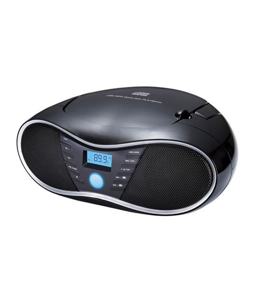 Bigben cd58nmp3usb radio cd/usb/mp3 portable - noir
