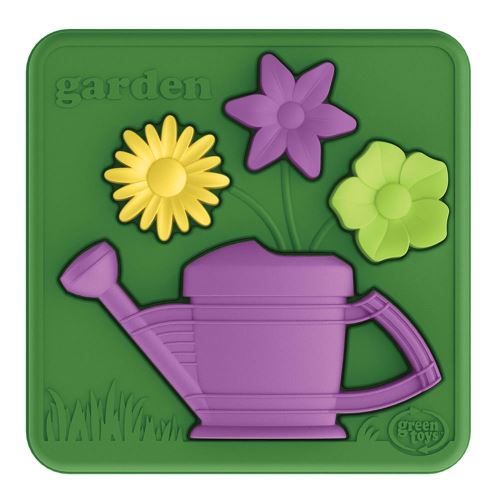 Green Toys pzga-1162 Jardinage Puzzle 3D