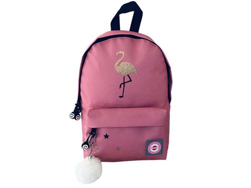 Lacocarde - Sac à dos petit modèle vieux rose - Flamant - rose