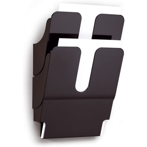 Durable Noir Set De Porte-Brochures Mural 'Flexiplus 2', A4 - Image 1