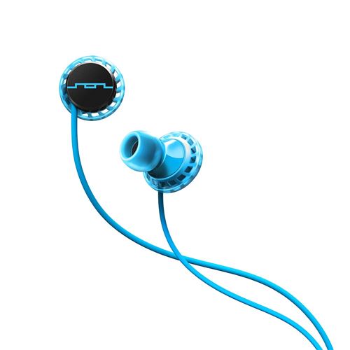 SOL REPUBLIC RELAYS SPORT - In-ear hoofdtelefoons met micro - inwendig - met bekabeling - 3,5 mm-stekker - ruisisolatie - android blue