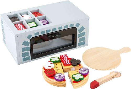 Small Foot Gris - Four A Pizza Pour La Cuisine D Enfant - 11204
