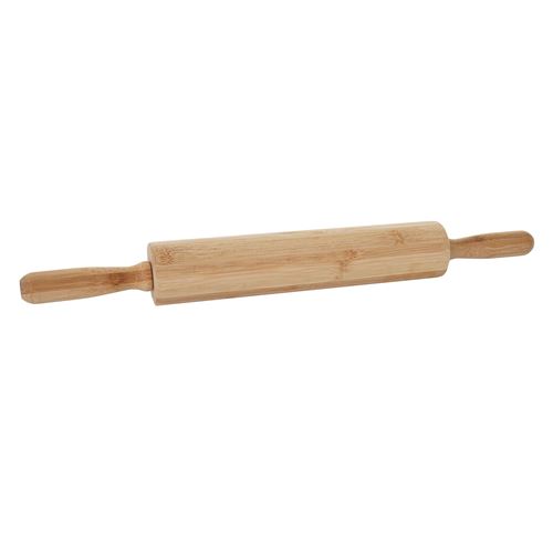 Rouleau à pâtisserie MENDLER HWC-B71, rouleau en bois, bambou 44x5cm