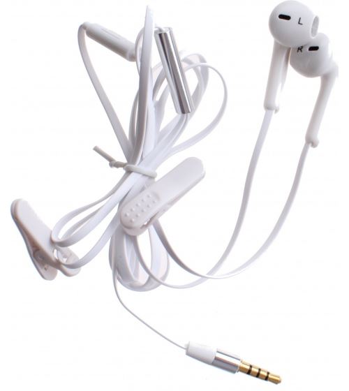 boucles d'oreilles casque blanc