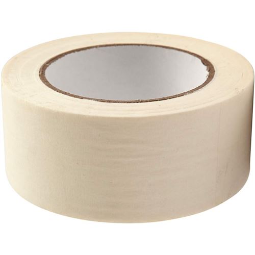 Ruban de masquage - Blanc - 50 mm x 50 m