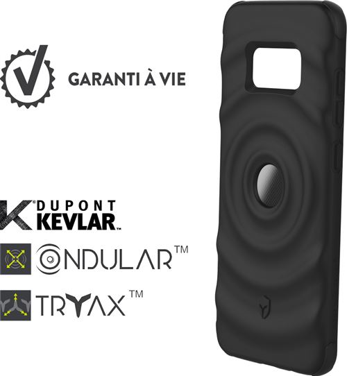 Coque Galaxy S8 renforcée Force Case Ultimate Silicone Antichocs - Noir