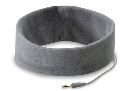 SleepPhones casque d'écoute Classic Fleecepolyester/spandex gris