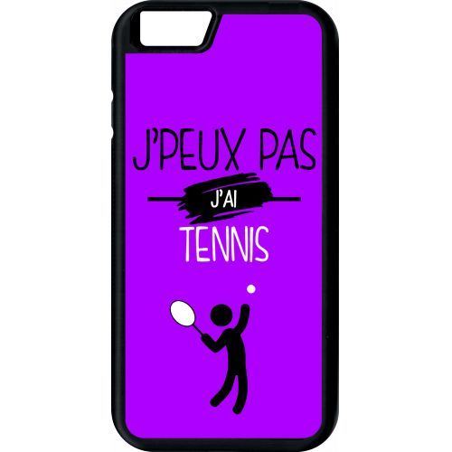Coque apple iphone 6 j peux pas j ai tennis 7
