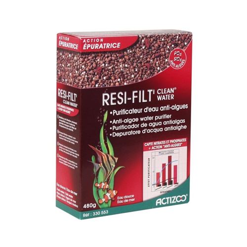 Zolux - Purificateur d'eau Resifilt cleanwater 1L