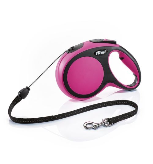 Meilleurs prix pour Trixie Laisse Corde Flexi New - M - 8m - Rose - Pour Chien