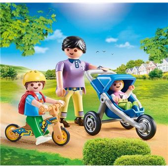 PLAYMOBIL City Life 70284 Maman avec enfants