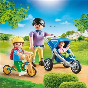 PLAYMOBIL City Life 70284 Maman avec enfants