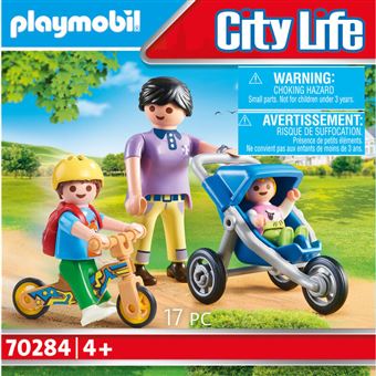 PLAYMOBIL City Life 70284 Maman avec enfants