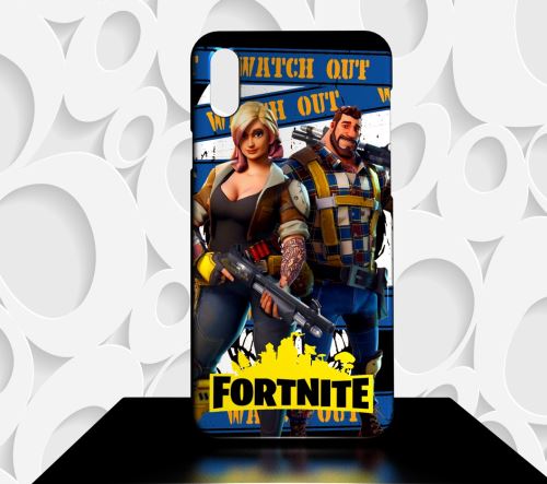 Coque compatible pour Samsung Galaxy A10 Fortnite Battle Royale 059