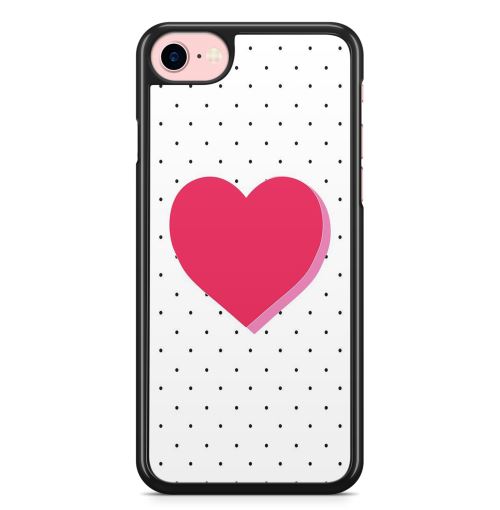 Coque Fifrelin pour iPhone 6 et iPhone 6S Coeur Polka Dots Heart
