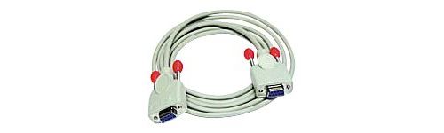 Lindy - Seriële kabel - DB-9 (V) naar DB-9 (V) - 2 m