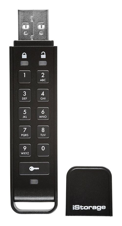 iStorage datAshur Personal2 32Go clé USB 3.0 chiffrée AES-XTS 256-bit noir (IS-FL-DAP3-B-32)