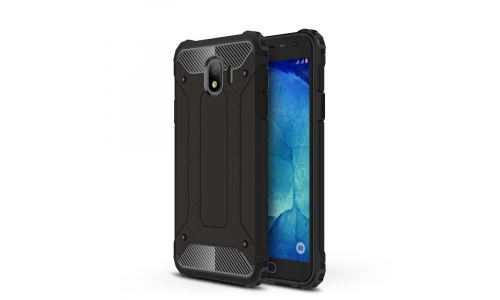 Coque Hybrid Duo noir pour Galaxy J4-2018