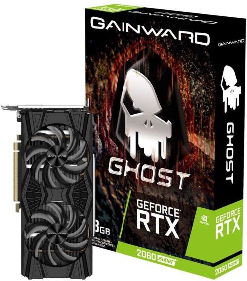 Gainward GeForce RTX 2060Super Ghost Carte Graphique 3 x DisplayPort 1 x HDMI 1 x DVI-D